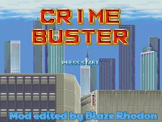 罪恶克星-7人版 Crime Buster - 7 Characters OPENBOR横版过关游戏