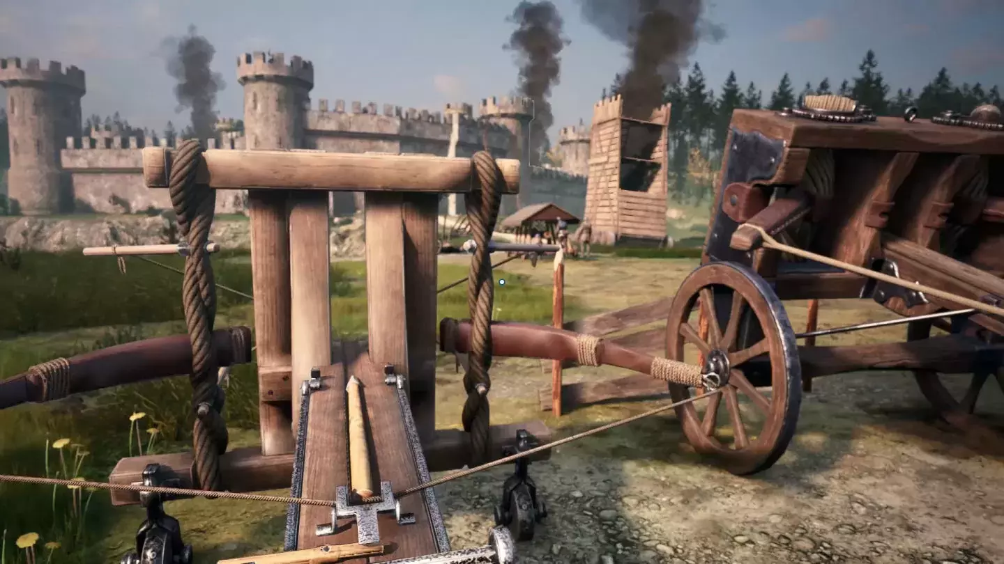 现已上线！《Medieval Machines Builder》中世纪武器建设模拟预计受到玩家追捧
