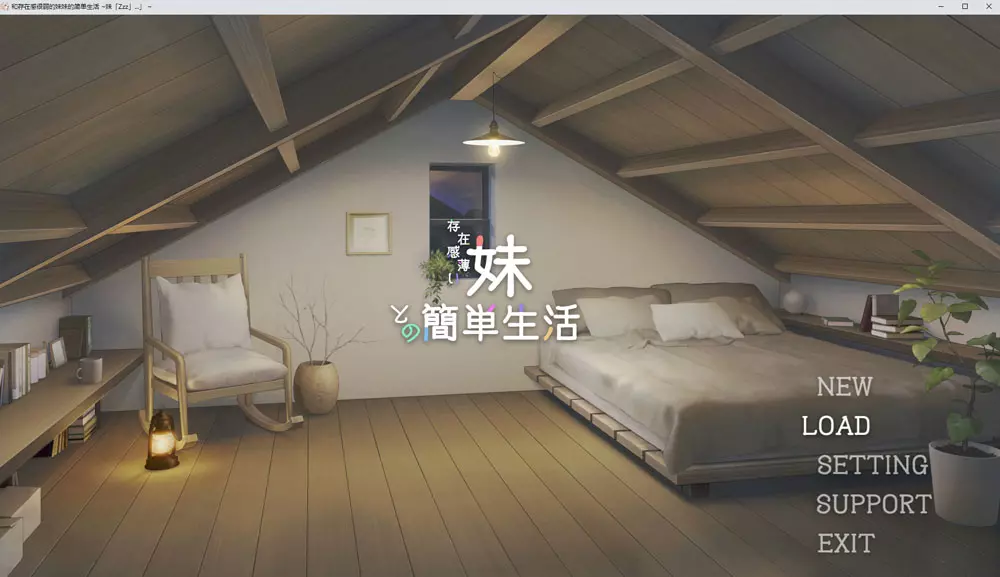 和存在感薄弱妹妹一起的简单生活ver0.60官方中文版1.7G