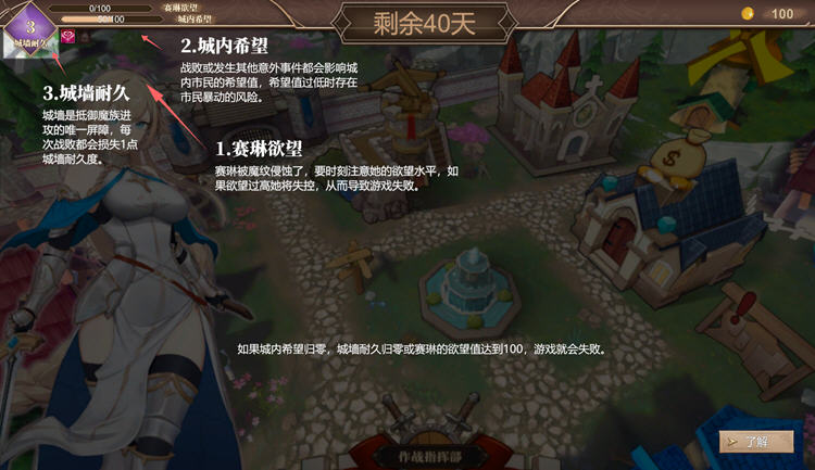 抵抗魅魔:被魔纹侵蚀的女骑士的末路steam官方中文版自走棋休闲益智游戏 电脑游戏 第3张