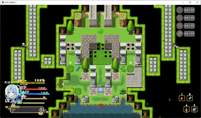 恶魔迷宫2(Evil Maze 2)官方中文版日系ARPG游戏+CG[650M] 电脑游戏 第4张